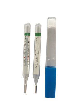 Customized Support  Mercury-Free Clinical Glass Thermometer with Gallium Alloy