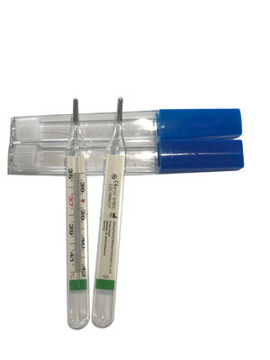Customized Support  Mercury-Free Clinical Glass Thermometer with Gallium Alloy