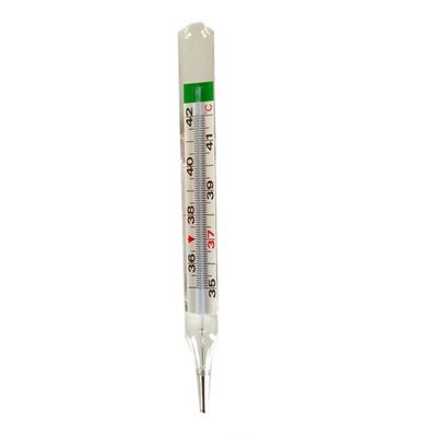 Customized Support Mercury Free Oral Armpit Glass Thermometer for Health Monitoring