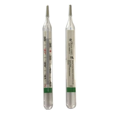 Clinical Underarm Type Mercury-free Thermometer with Glass