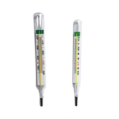 Accurate Medical Armpit Thermometer Customized OEM  Mercury-Free Glass