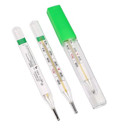 Accurate Medical Armpit Thermometer Customized OEM  Mercury-Free Glass