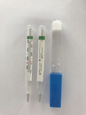 Mercury-Free Oral Thermometer from Customized Support Glass with CE Certification