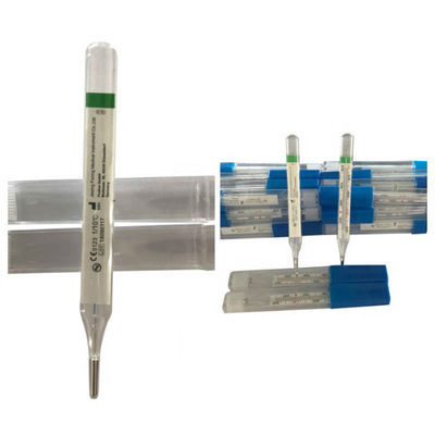 OEM Support Clinical Glass Mercury-free Scale Thermometer for Oral Rectal Axillary