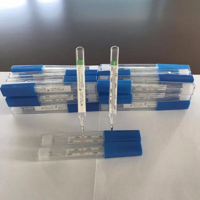 Customized Support Baby/Adult Glass Mercury-Free Thermometer Celsius Fahrenheit