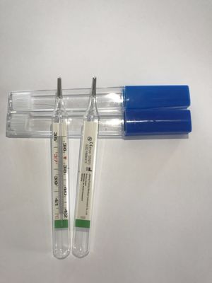 Customized Support Baby/Adult Glass Mercury-Free Thermometer Celsius Fahrenheit