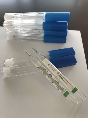 Customized Support Baby/Adult Glass Mercury-Free Thermometer Celsius Fahrenheit