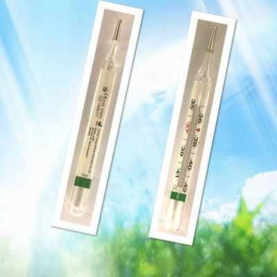 Memory Function M.L No Mercury Gallium Glass Tube Human Thermometer for Home Hospital