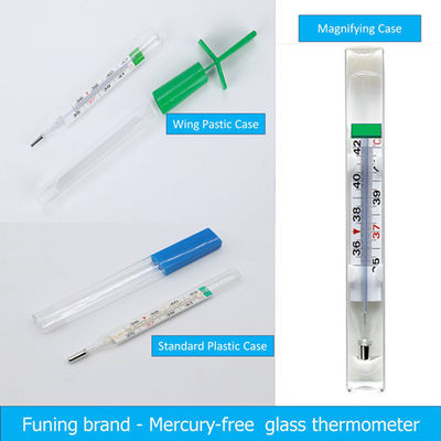 Glass Thermometers CE Approved High Accuracy 41°C 0.1°Cand-0.15°C Waterproof