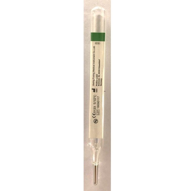 Customized Support Mercury Free Oral Armpit Glass Thermometer for Health Monitoring